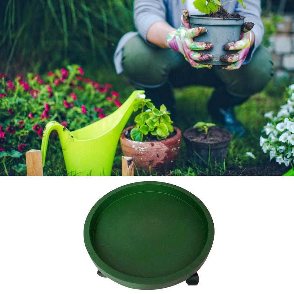 Caddie planteur rond pour Pot de fleurs | Grande plante à rouler, chariot de planteur extérieur et intérieur