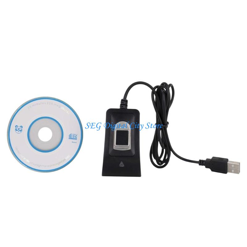 Lettore di impronte digitali usb u75b, scanner di impronte digitali con calibrazione automatica a 360 gradi, lettore di impronte digitali usb da tavolo per pc portatile