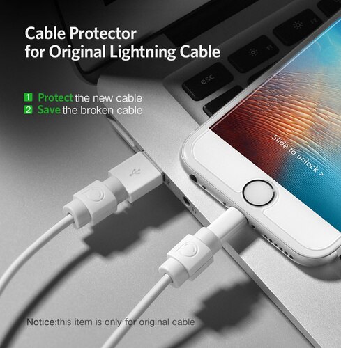 6 Stks/pak Cord Saver Kabel Protectors Voor Iphone Oplaadkabel Usb