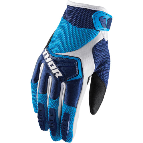 Motocross Gloves Top Motorcycle Motorbike Gloves Moto Mountain Bike MTB Glove Drit Bike MX Gloves: Blue / XL
