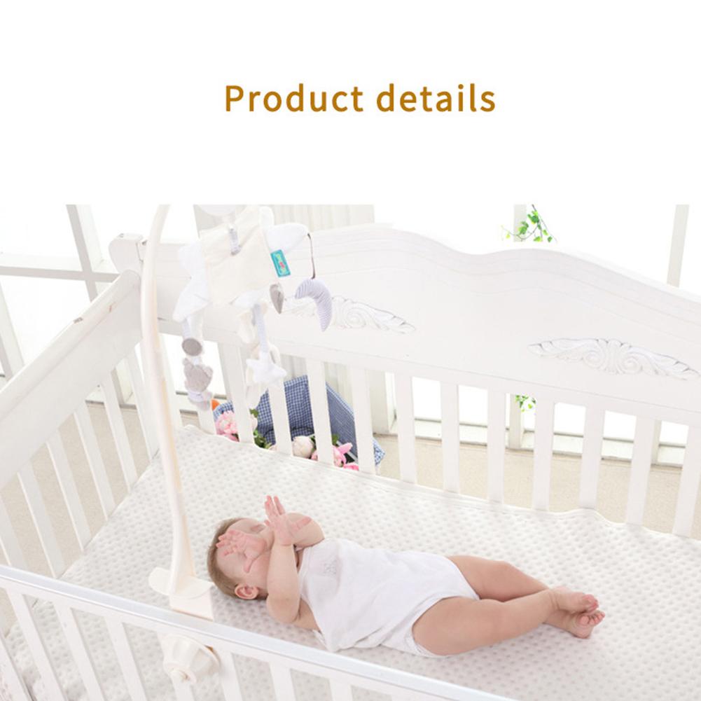 Baby Nacht Glocke Fünfzackigen Stern Plüsch Kaninchen Bär Rotierenden Musik Rassel Kinder Handy Spielzeug Musik Box