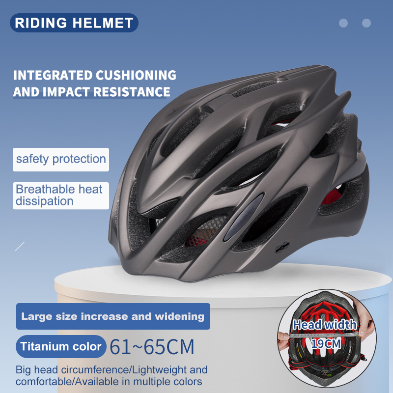 Horntour circunferência da cabeça grande 65cm capacete da bicicleta equitação luz de corrida estrada das mulheres dos homens carga ao ar livre luz da cauda casco