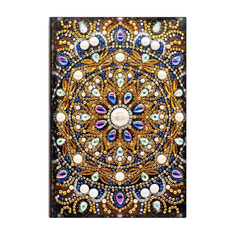 Carnet de notes A5 avec peinture diamant, 50 Pages, carnet de notes avec broderie spéciale, points de croix, pour bricolage