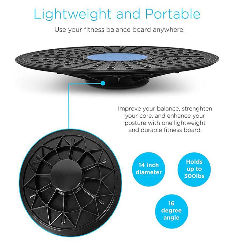 Balance Board Fitness Equipment Twist Boards Physical Therapy Equipment Twisting Back Board Thin Waist Legs Workout Non-Slip