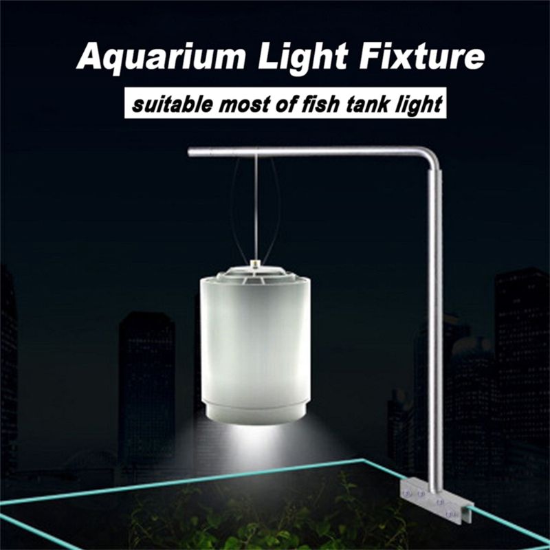 Universele Led Light Opknoping Stand Voor Aquarium Fish Tank Aluminium Veilig Armatuur Ondersteuning Hanger Lamphouder Clip Tool