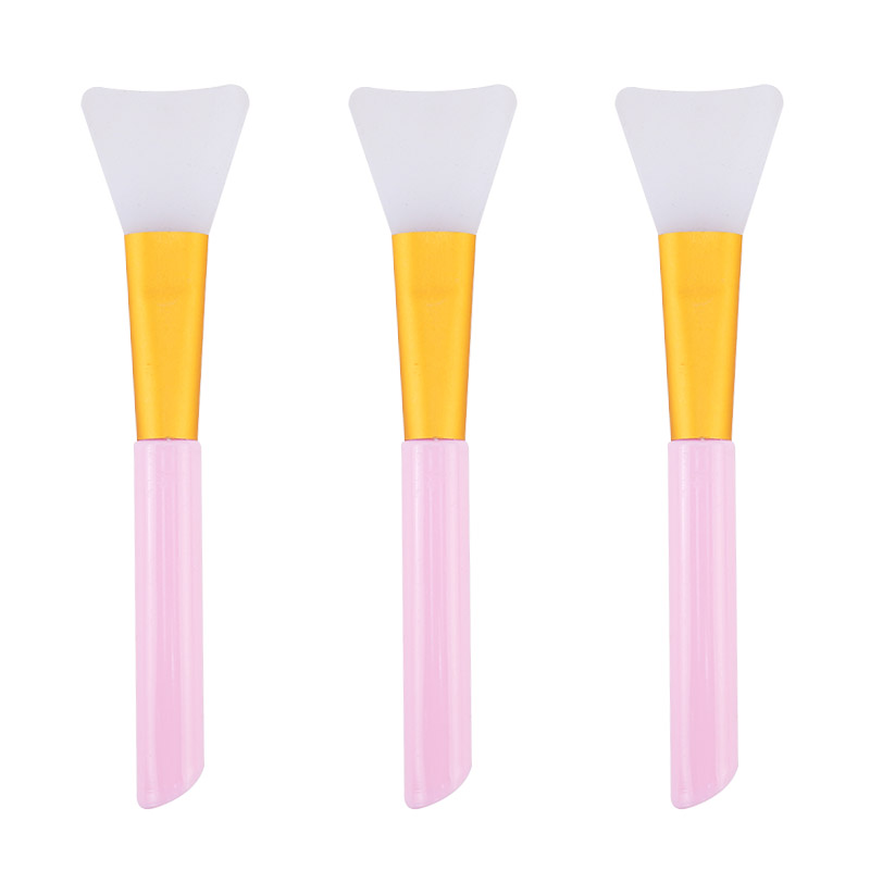 100ML Silicone Measuring Cup Graduated Beaker Epoxy Resin Glue Tools Reused Silicone Round Stirring Rod Measuring Tools: 3pcs Silicone brush