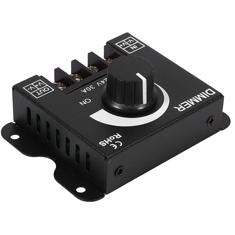Schakelaar Rond Rood Lichtgevend – 10–30V – 12V/24V