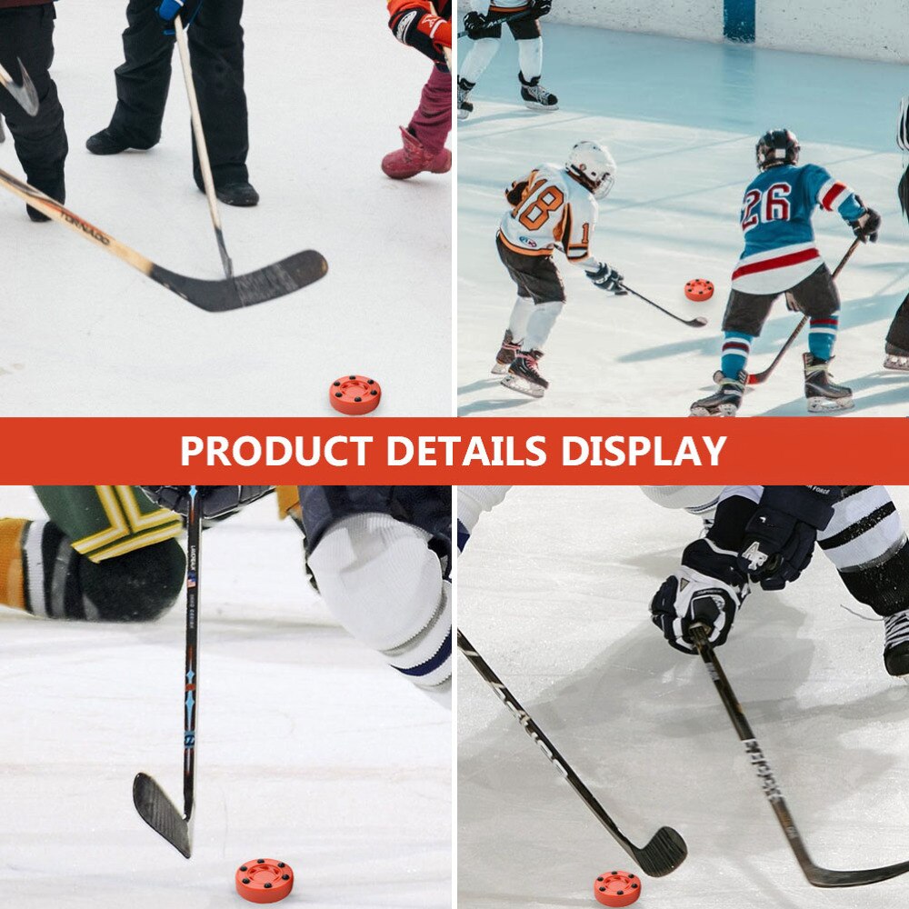 Yctze 4er-Set Airhockey Pucks Aus Kunststoff - 3 Größen Für Tischspiele & Ersatzteile