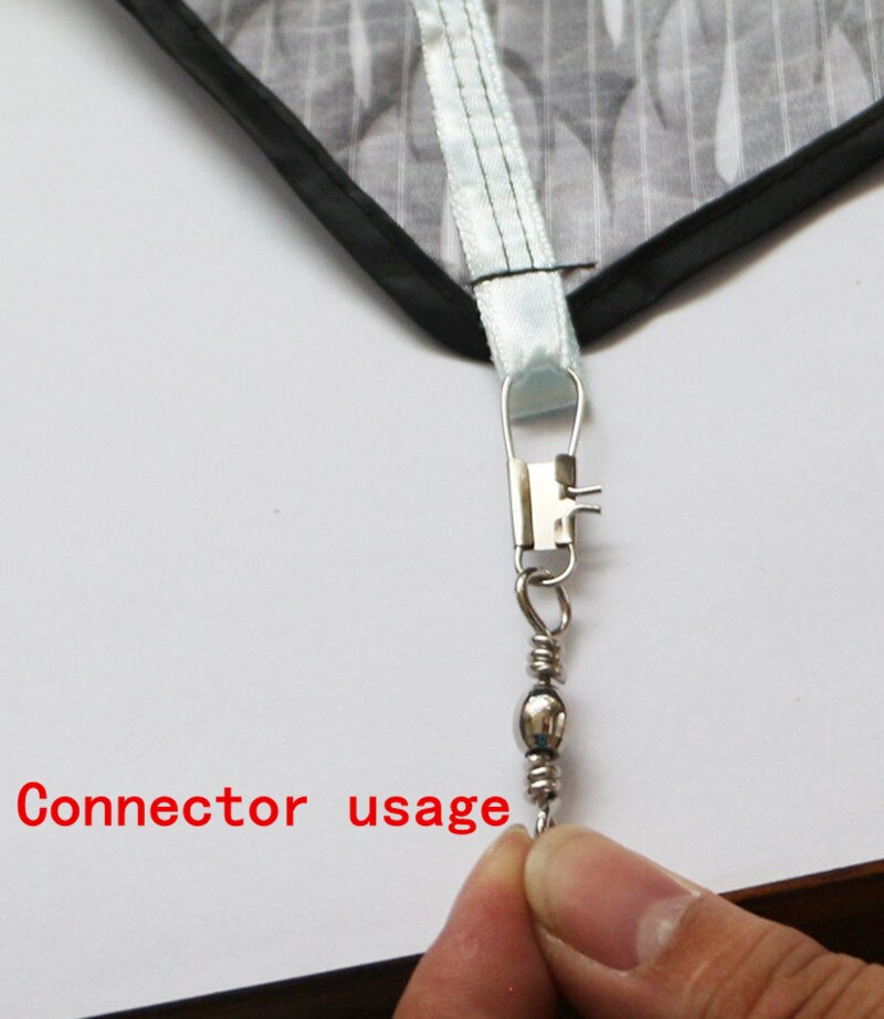 Connecteur pour cerf-volant outil volant en acier inoxydable de , boucle de crochet, pratique et séparation de ligne de cerf-volant à tout moment