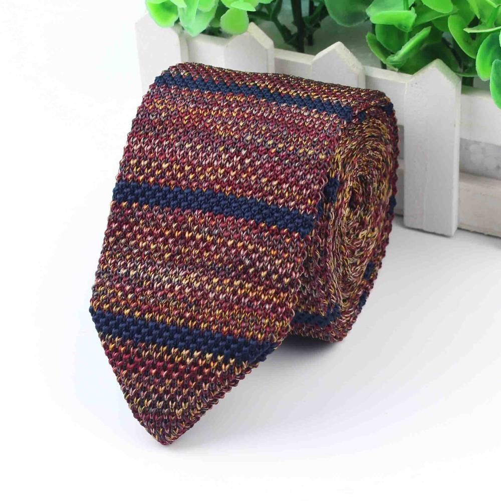 Neue Stil, , männer Bunte Krawatte stricken Gestrickte Krawatten Krawatte Normale Dünne Klassische Gesponnene Cravate Schmale Krawatten: 18