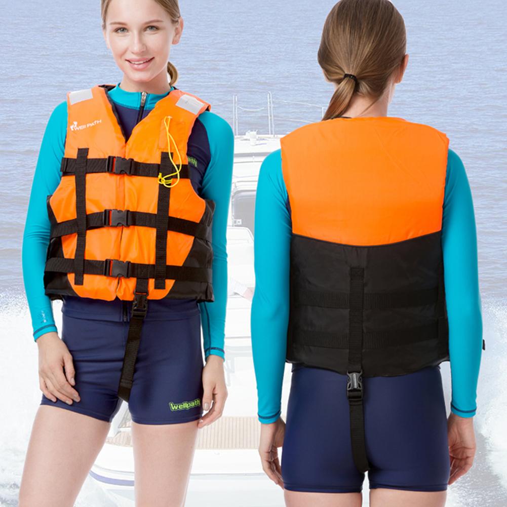 Water Sports Safety Life Jacket Swimwear Water Sports Surfing Life Vest Security Boating With Whistle Water Sports Equipment
