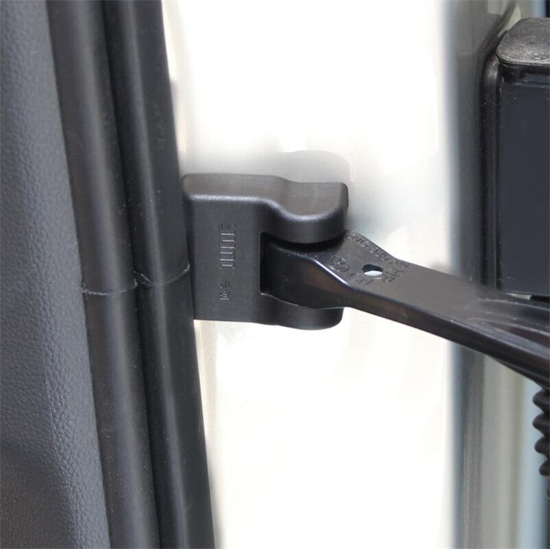 4 st / parti bil styling tillbehör dörrkontroll arm rostskydd för dacia sandero stepway / lada vesta / smart fortwo