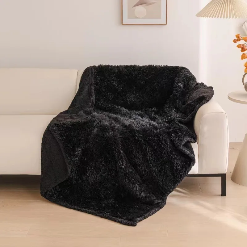 Waterproof Blanket for Couple, Large Size for Beds Bedroom Throw Luxury Shaggy Warm Blankets Lovers Microfibre-blanket