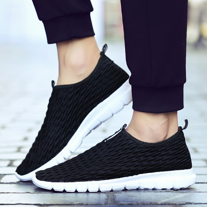 nouvelles chaussures de Tennis pour hommes baskets léger Jogging chaussures de Sport doux confort gymnase Fitness mâle marche Sport chaussures
