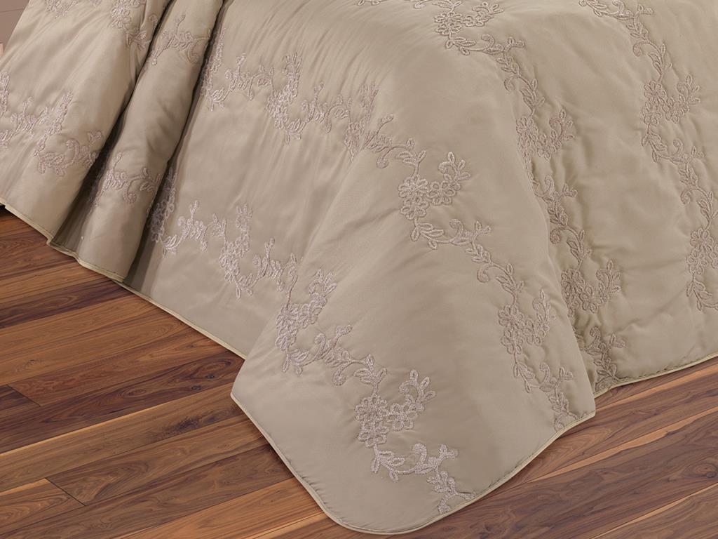 Twiner Dubbel Bed Cover Cap-Capucino