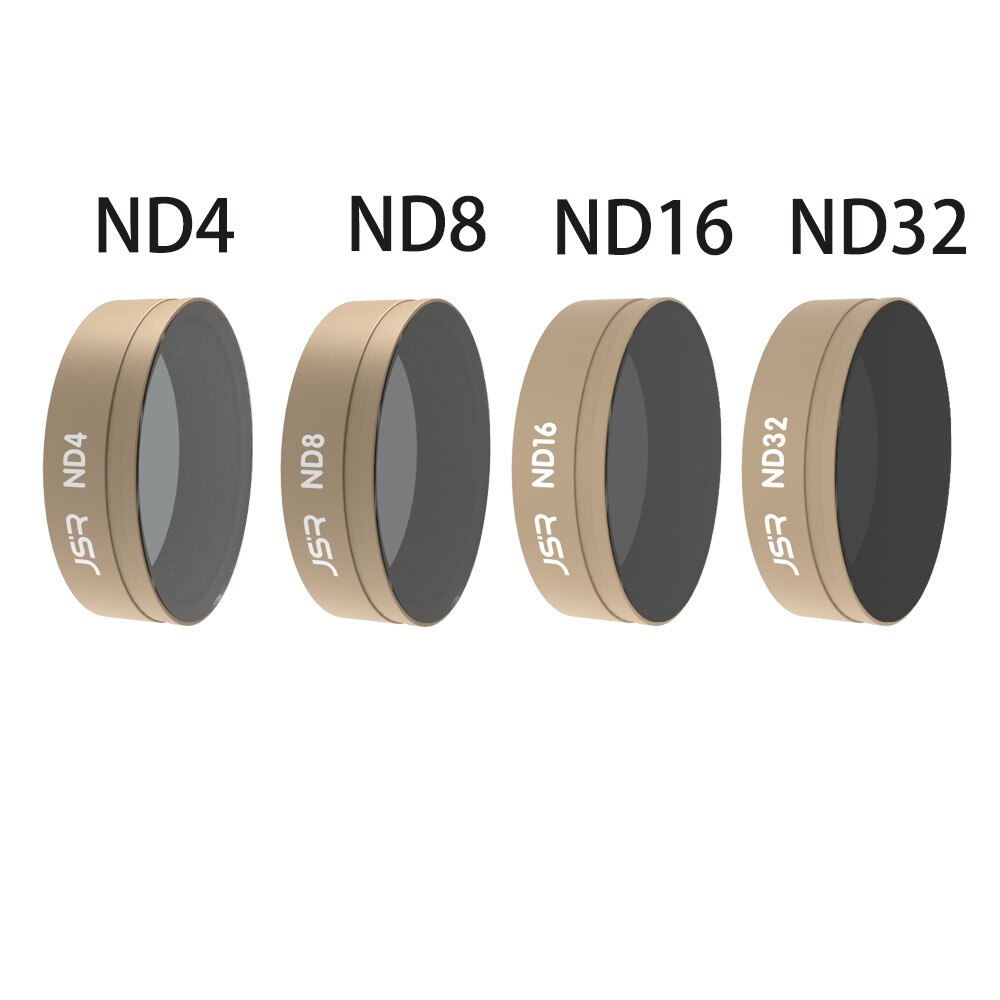 Osmo action filter  nd 4 8 16 32/ cpl/uv/star optische glazen lensfilterset voor dji osmo action sport camera-lenzen accessoires: Nd 4 8 16 32