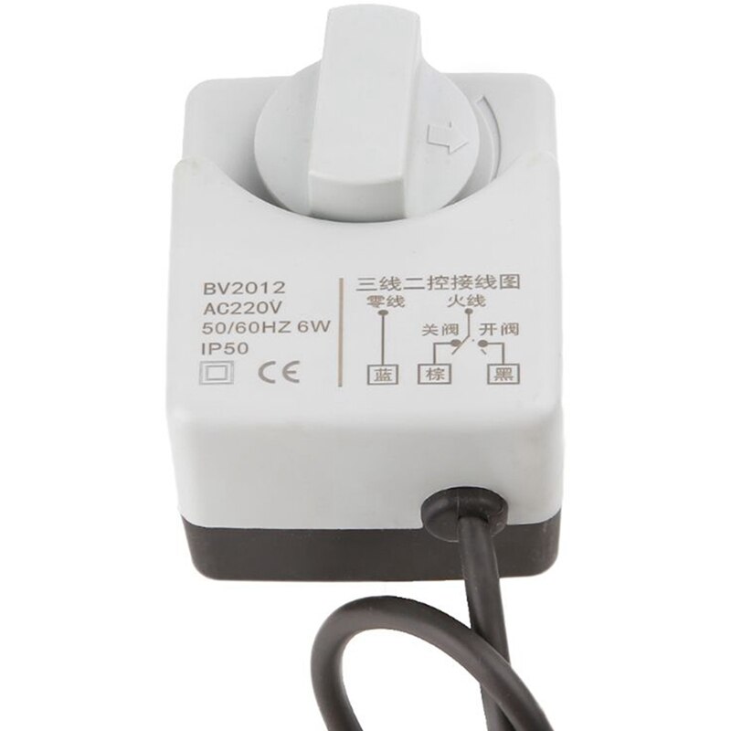 Ac220V 2 Manier 3 Draden Motorkogelklep Elektrische Actuator Met Handmatige Schakelaar