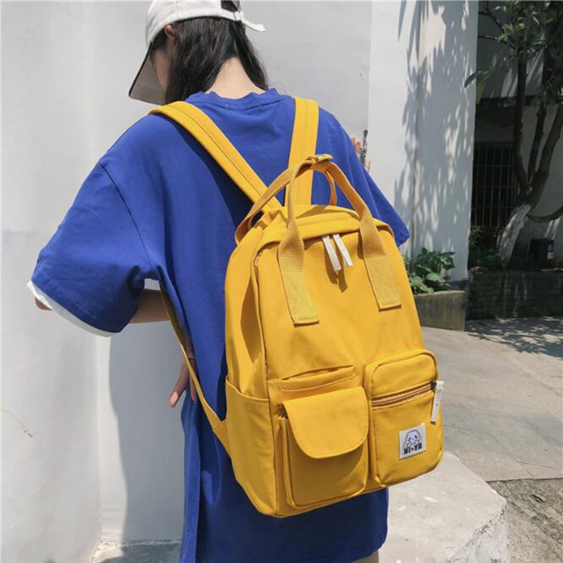 Chuwanglin Ladies Nylon Cute Backpacks Waterproof Women School Bags For Teenage Girl Harajuku Backpack Kawaii Female Bag B301302