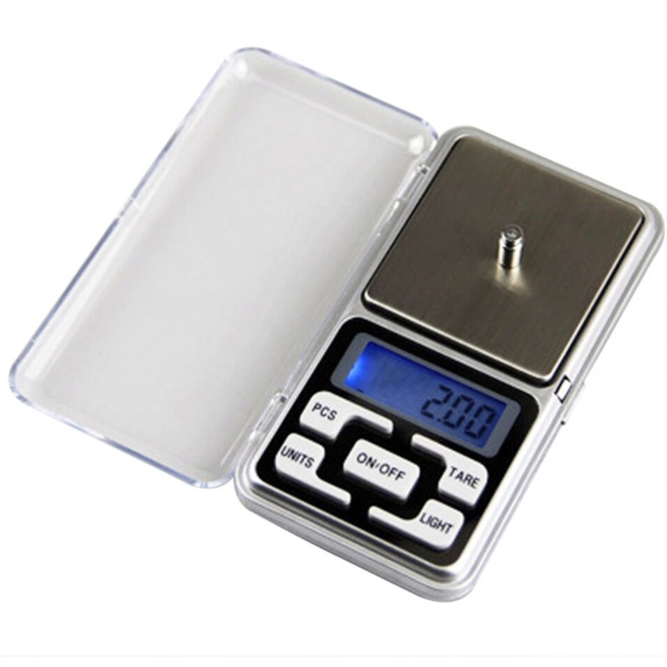 200g/300g/500g x 0.01g mini-zakweegschalen voor goud, sterling zilver, sieraden, weegschalen, elektronische weegschalen