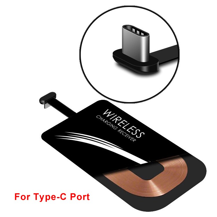 Drahtlose Ladegerät Lade Induktion USB Ladegerät für Apple iPhone 8 Plus/X für Samsung Galaxy S8/S8 Plus hinweis 8: For Android Type C