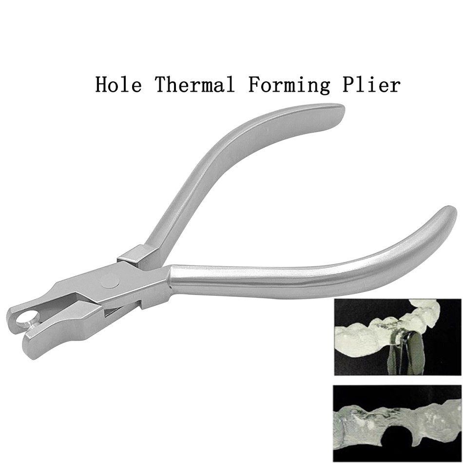Orthodontische Tang Dental Lab Tandarts Gereedschap Thermische Vormtang Perforator Aligner Tang Onzichtbare Brace Tang