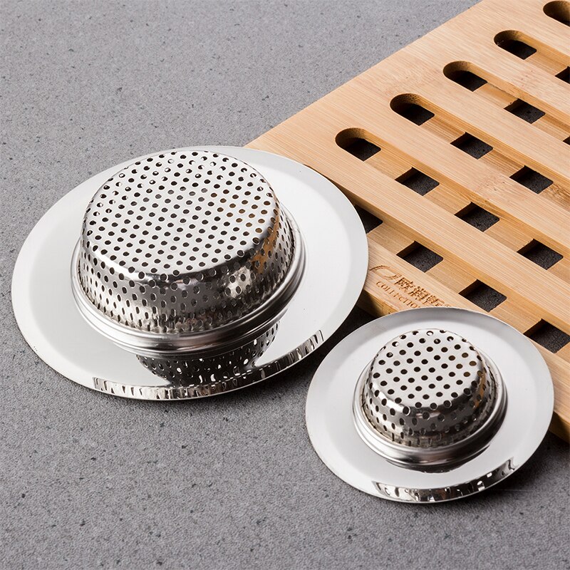 2 stk 7cm 11cm rustfrit stål køkkenvask filter kurv håndvask vask skål filtre evier hår dørslag badeværelse køkken gadgets