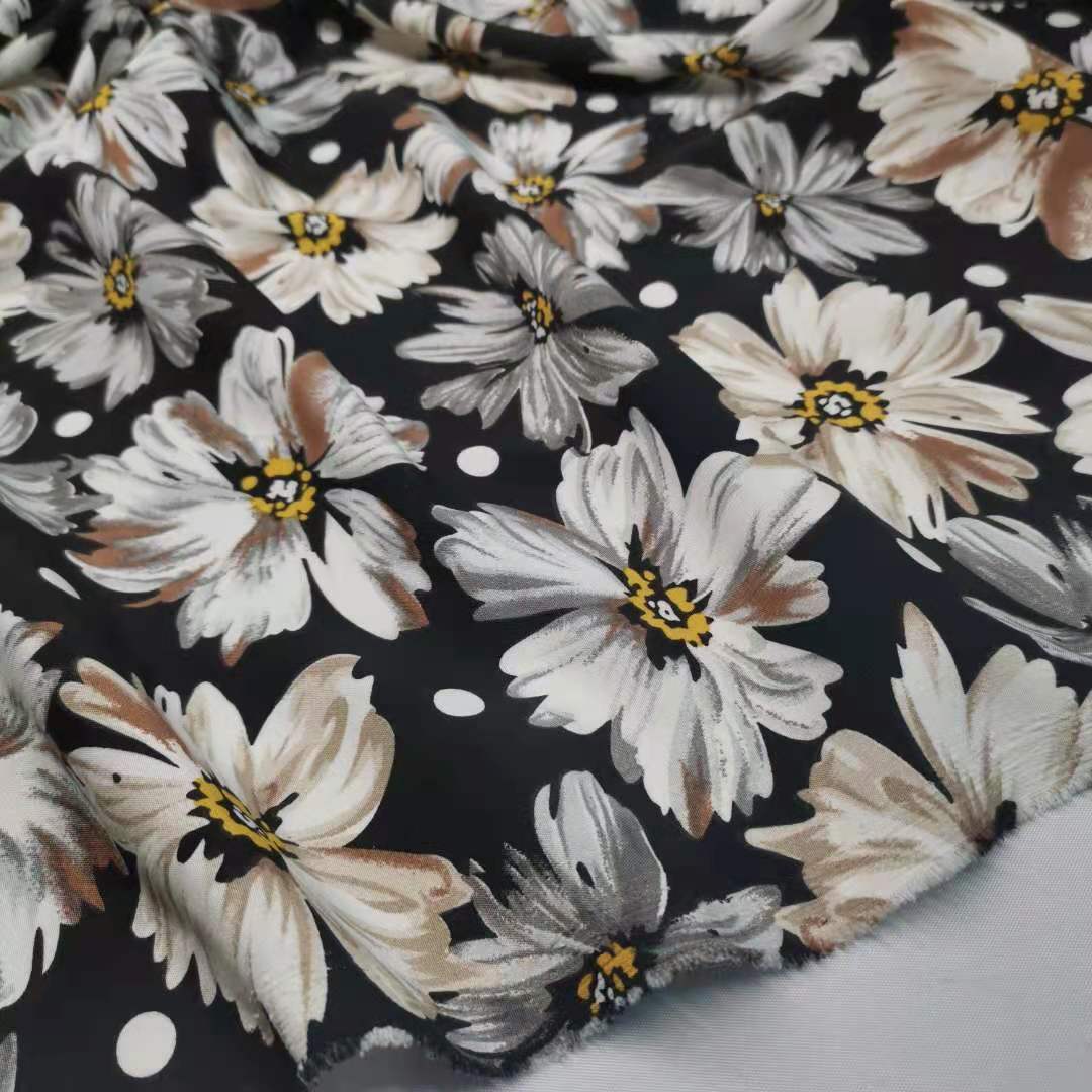 Kjole stof chiffon stretchy jakkesæt stof sommer materiale: 7