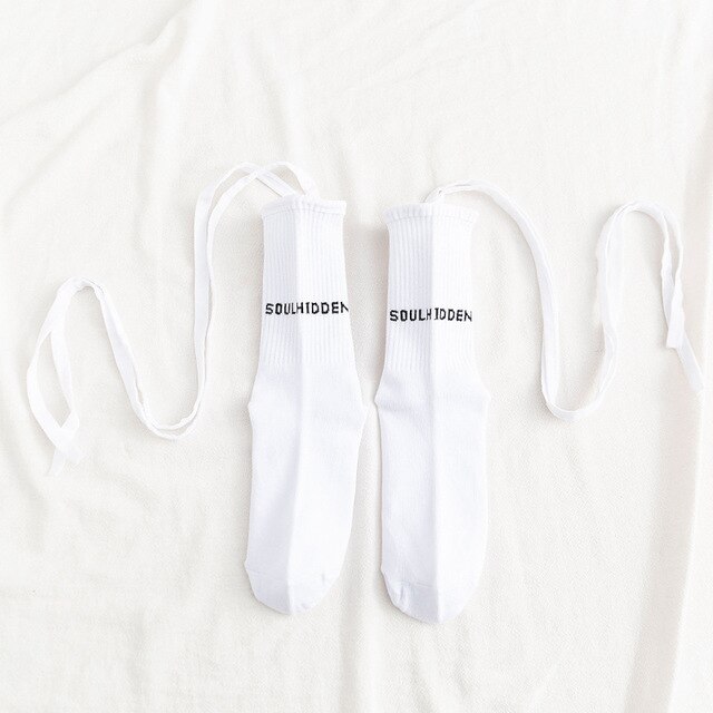 Calcetines verdes a la , calcetines de cinta para hombres y mujeres Unisex de color amarillo fluorescente estilo Hip Hop, calcetines harajuku de algodón divertidos y felices: 7