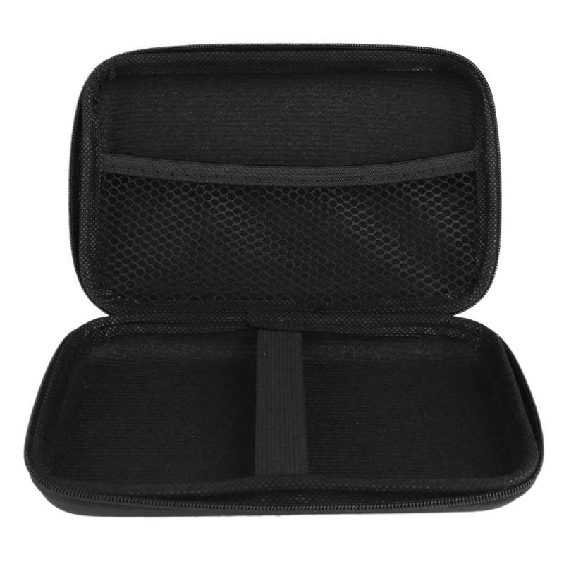 Black EVA PU Hard Shell Carry Case Storage Bag Cover Protector Pouch for 3.5 Inch Hard Disk Drive HDD SSD Tablet accessorries