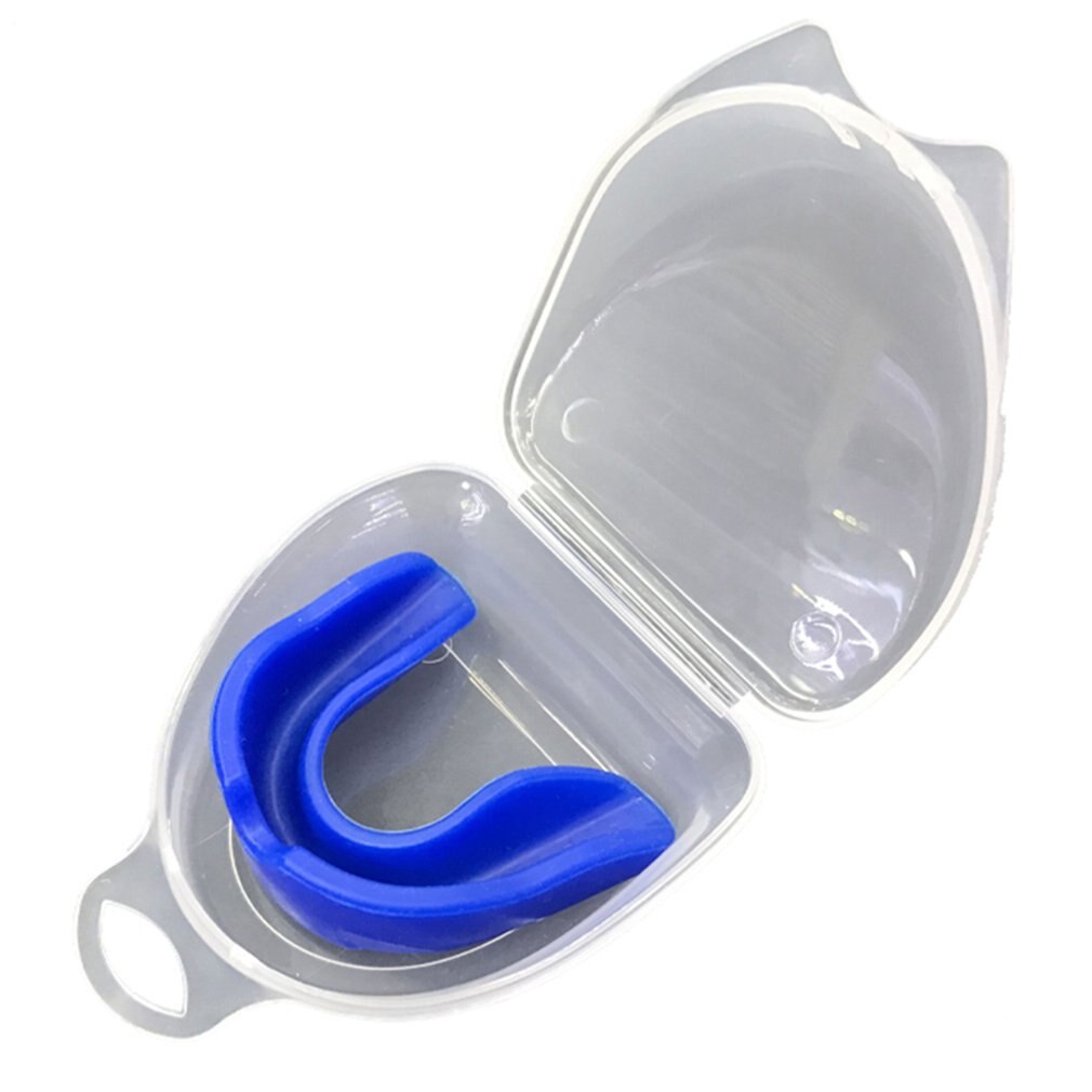 Mouth Guard Case Teeth Protector Boxing Mouth Guad Adult Fitness Basketball Football Safety Mouth Trays