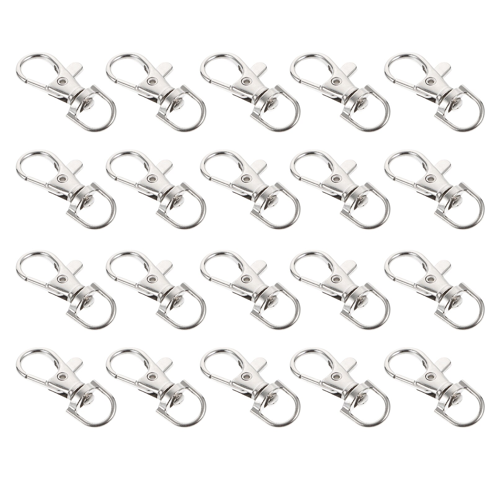 Verrou de Cage à oiseaux, 20 pièces, accessoires Cage à perroquets, boucles de sécurité, serrures de porte