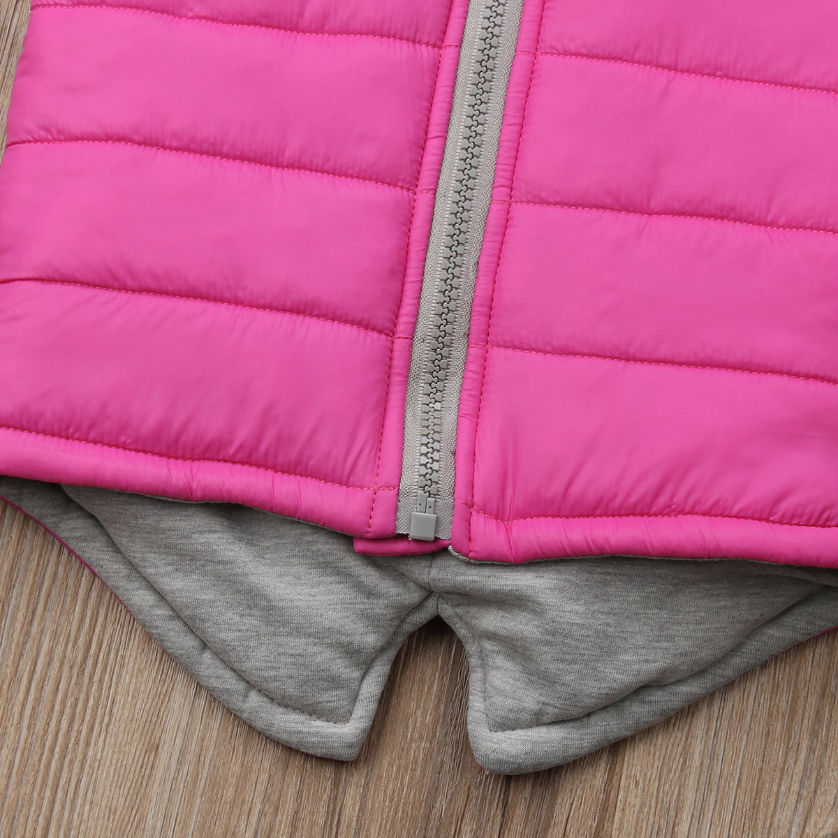 Pudcoco DEGLI STATI UNITI Stock Caldo di Inverno Del Bambino Della Ragazza di Autunno Vestiti di Cotone-imbottito Dinosauro Con Cappuccio Giacca Panciotto Della Maglia Del Cappotto Outwear Vestiti