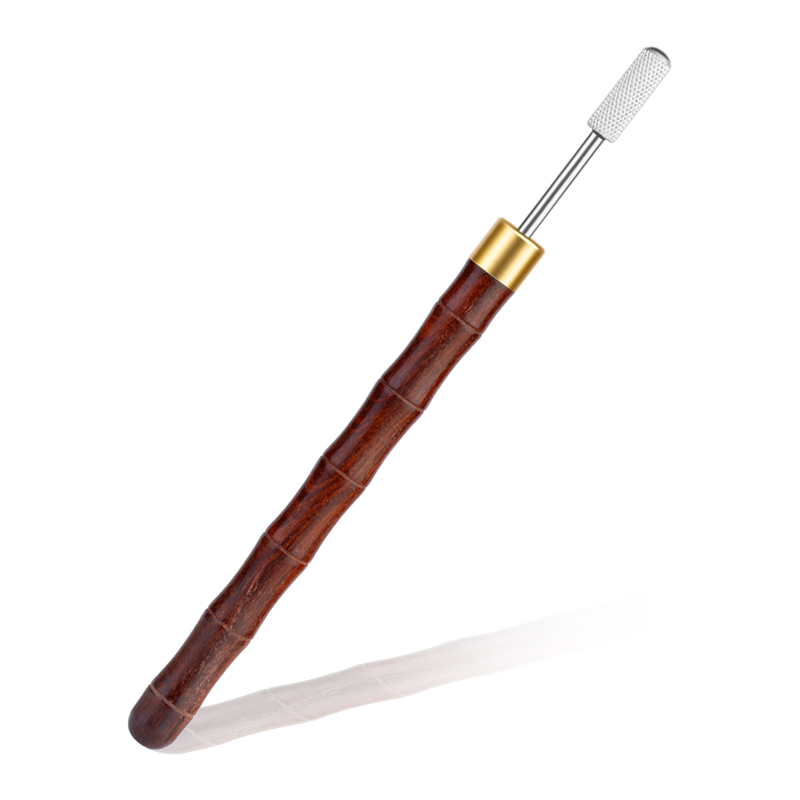 LMDZ Leather Edge Oil Pen Top Edge Dye Pen Roller Oil Pen Sandalwood Handle Leather Craft Tool Applicator Speedy Paint Tools: Red E