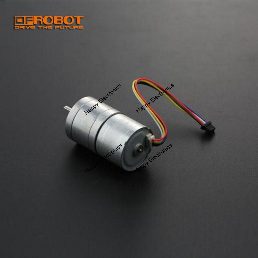 DFRobot Brushless DC Motor, 12V 2.4kg 159RPM built-in driver with Encoder compatible with arduino for mobile robotic platform