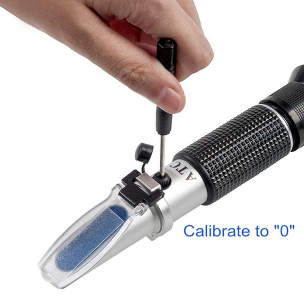 Beer Refractometer Brewing Handheld Dual Scale Sugar Refractometer Double Scale 1.000-1.130 Wine Wort Homebrew Refractometer