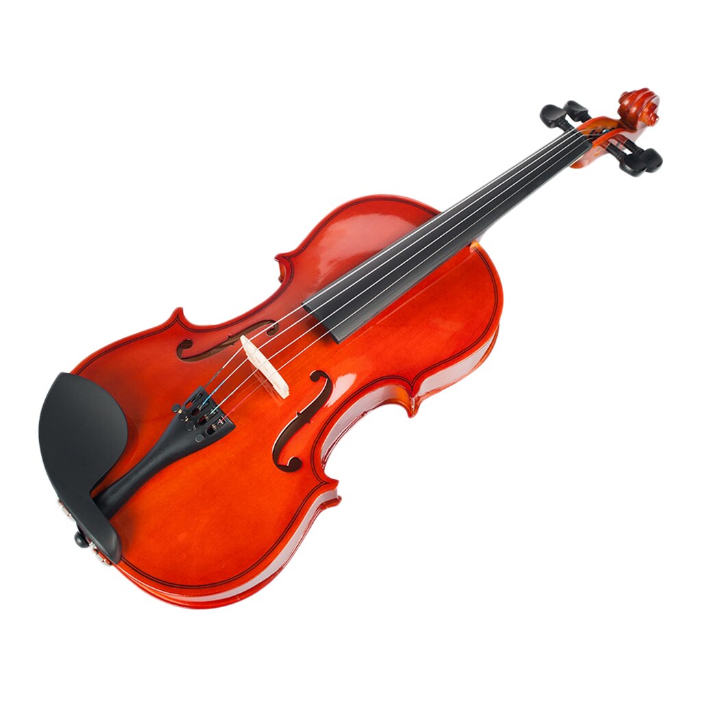 3/4 Natural Violin Set For Beginner Student With Bridge Case, Rosin, Bow Set