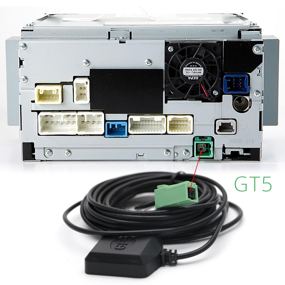 Car GPS Navigation Antenna Connector GT5 Cable for Kenwood Eclipse AVN5495 AVN2210 AVN4430 AVN5495 AVN6620