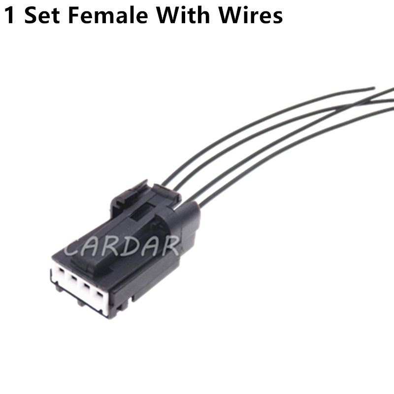 1 Set 4 Pin 1.2 Series 31068-1070 31068-1010 Auto Cable Harness Unsealed Socket AC Assembly Electrical Connector: GRAY