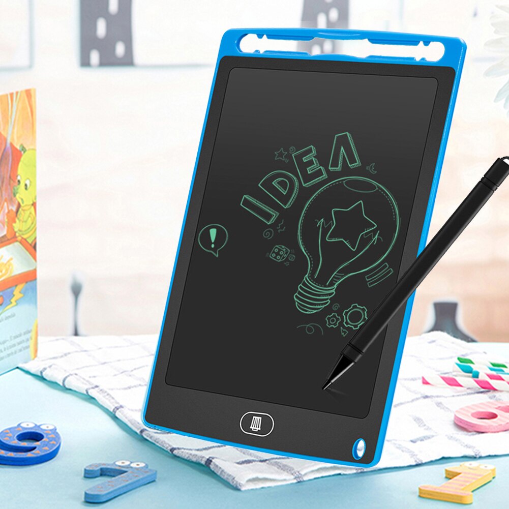 LCD Writing Tablet - 8.5 Inch - Erasable Digital Drawing Board - Portable Electronic Notepad