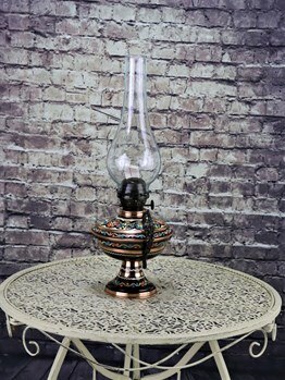 Miray Rose Flower Flip Copper Gas Lamp