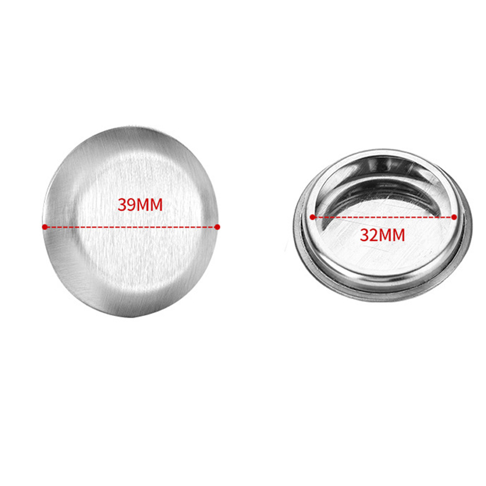27/32/35mm Wasserhahn Loch Abdeckung Blindstopfen Edelstahl Küche Waschbecken Stopper Dekorative Abdeckungen Waschbecken Zubehör: Schwarz Nickel
