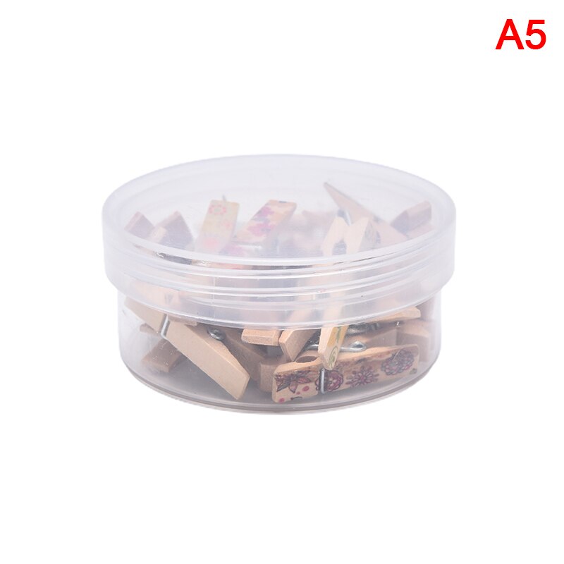 Clips Pushpins Tacks Thumbtacks Push Pins with Wooden , Paper Clips with Pins for Cork Boards Notes Photos Wall and Cr: E