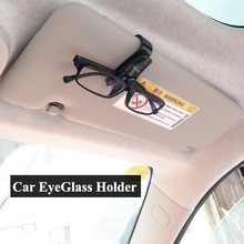 smart ABS para gafas de sol soporte para Coche Smart car tickets Clip Visor para smart 451 453 para two para Four
