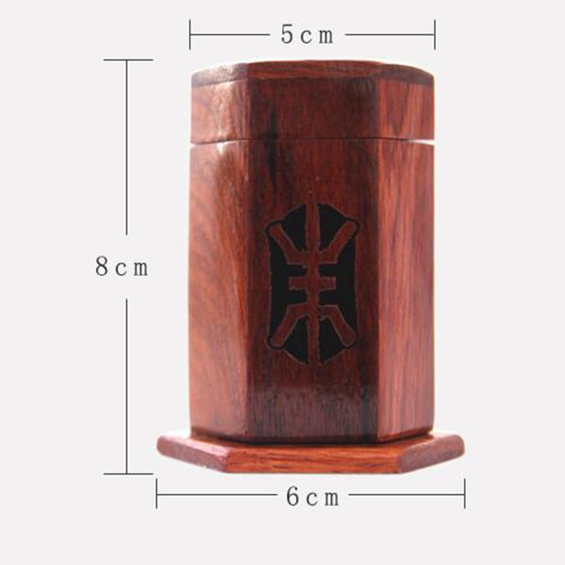 Soporte de caoba de escritorio para palillos de dientes, caja de almacenamiento de bastoncillos de algodón y madera, contenedor de palillos de dientes, Vietnam