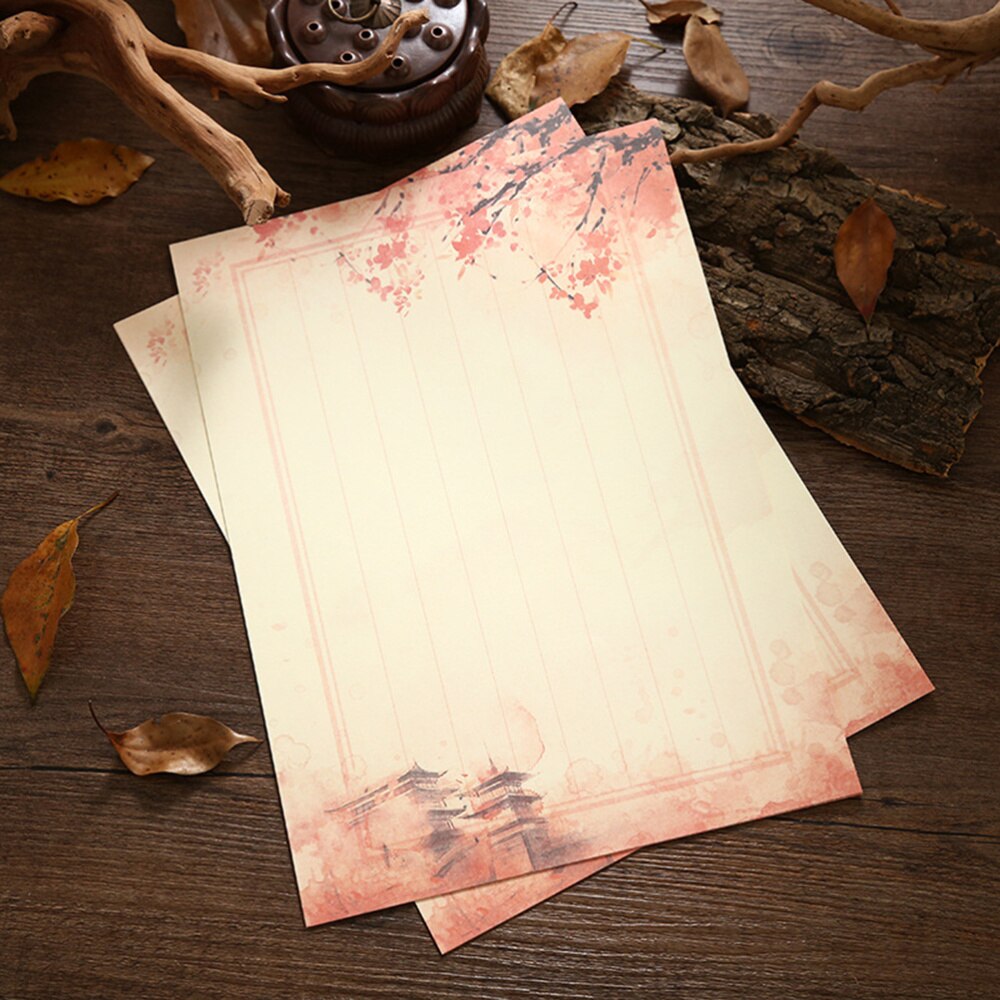 64pcs Chinese Style Retro Writing Paper Vintage Le... – Grandado