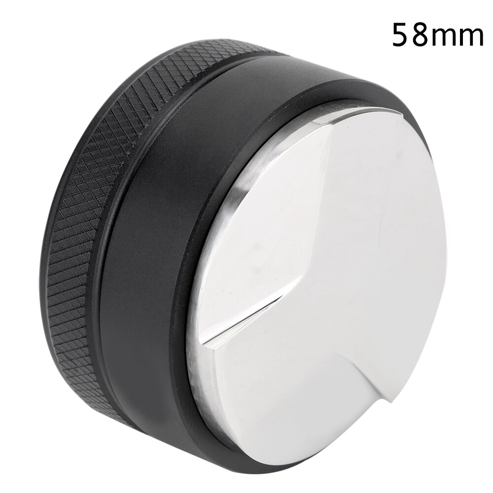 Koffie Distributeur 304 Rvs 51/53/58Mm Professionele Espresso Hand Stampers Koffie Accessoires Gadgets: Black 58mm