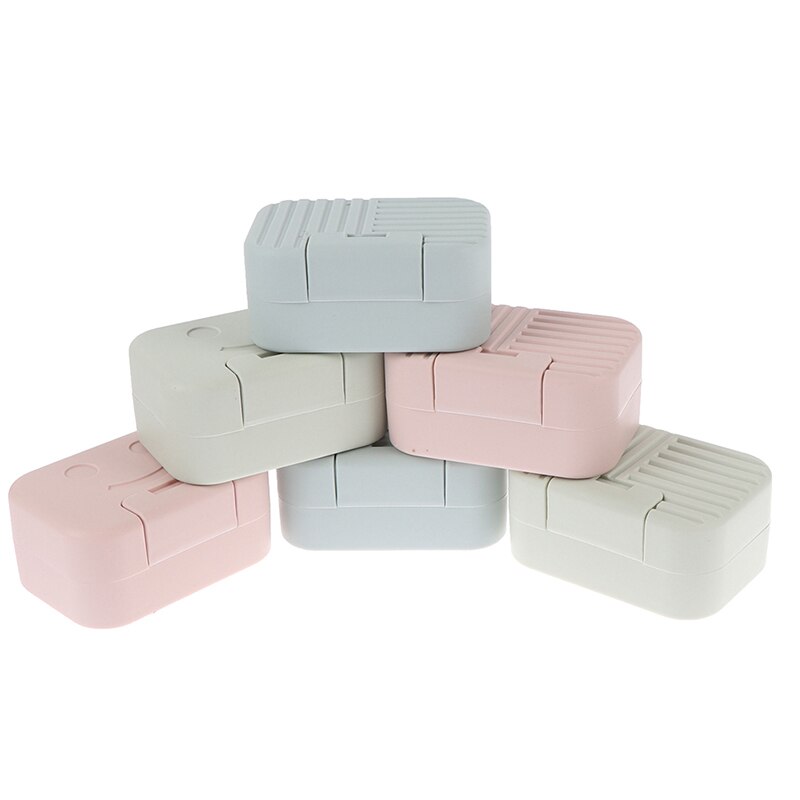1pcs Outdoor Travel Soap Box Home Bathroom Accessories 2styles Waterproof Portable Soap Dish Bathroom Soap Holder