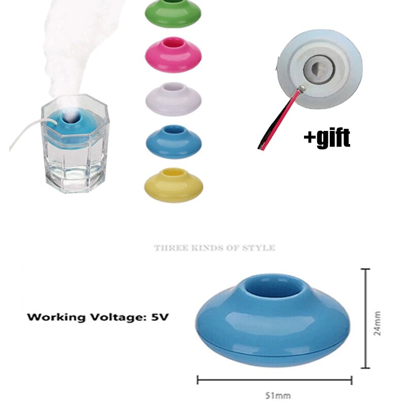 Mini usb-luchtbevochtiger voor huishoudelijk gebruik, etherische olie diffuser, desinfectiebevochtiger voor thuis