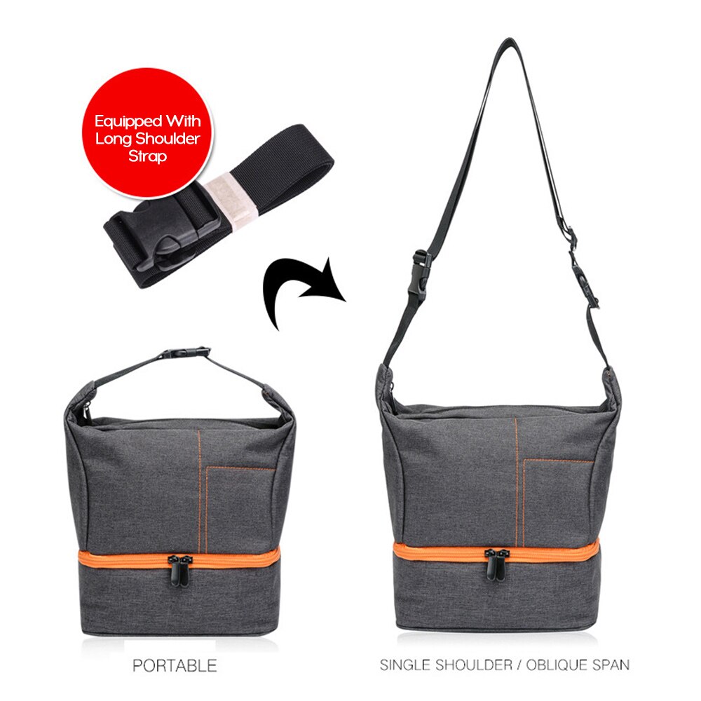 3 Kleuren Stijl Enkele Schouder Camera Tas Packet Fotoapparatuur Opslag Camera Pakket Voor Camera Lens Tas