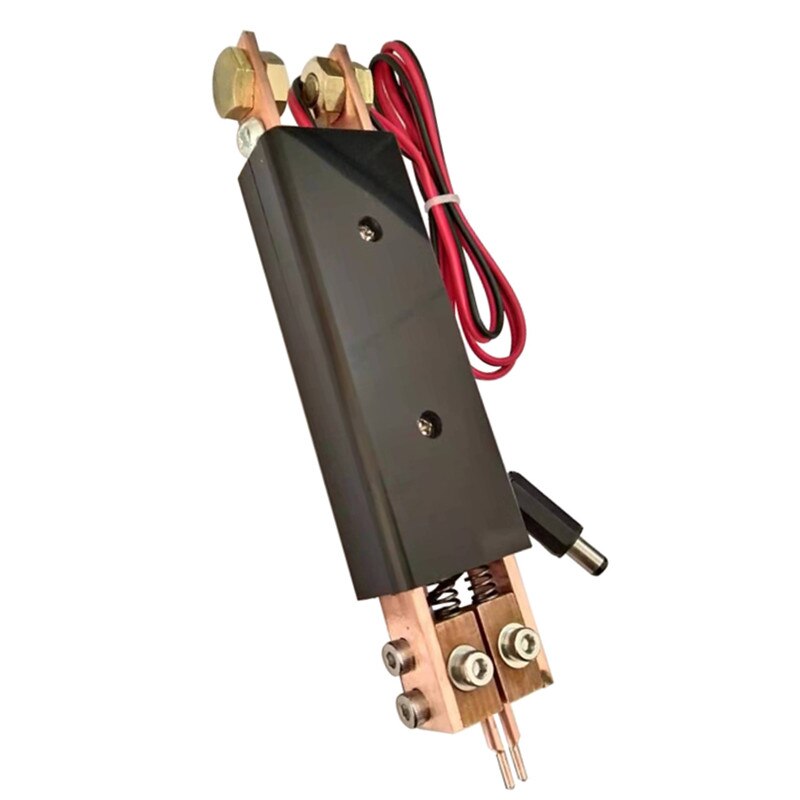 DC plug Spot welding machine handheld automatic trigger spot welding pen 25/35 square copper nose cable / quick plug cable weld: pen